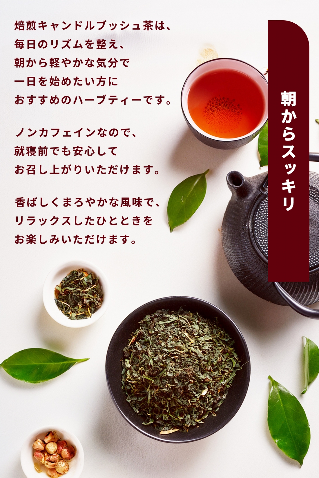 キャンドルブッシュ 焙煎キャンドルブッシュ茶 エビスグサの種子 ギムネマ 桑葉 杜仲葉 ローズヒップ オリジナル ブレンド 16包 ダイエット 便秘